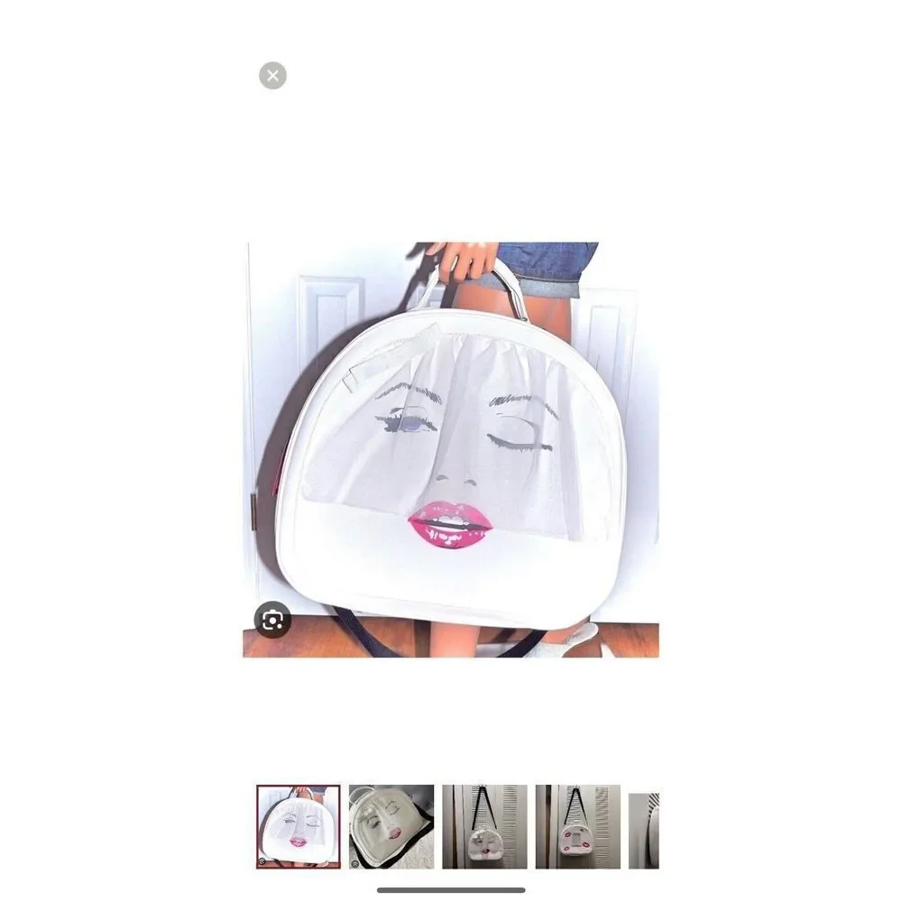 Betsey Johnson kitsch (Marilyn Monroe) Kiss The Bride  bon voyage weekender